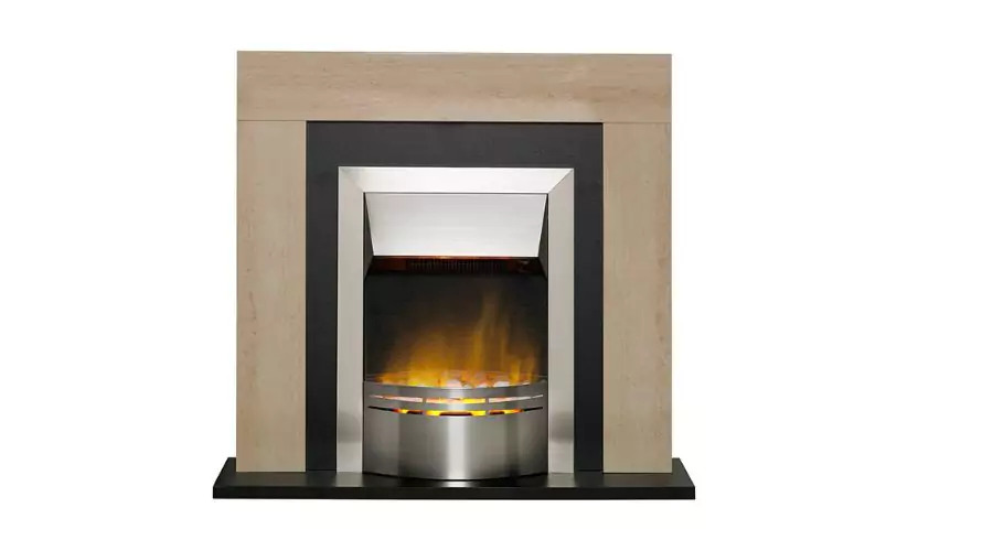 Dimplex CDW15XHD Chadwick Optiflame Electric Fire Suite