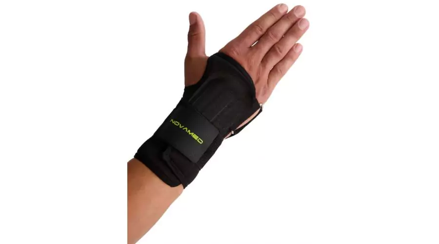 Novamed Lightweight Wrist Brace (Black & Beige)