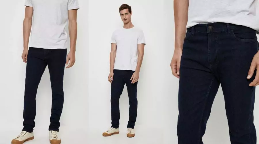 Slim Rinse Wash Jeans  