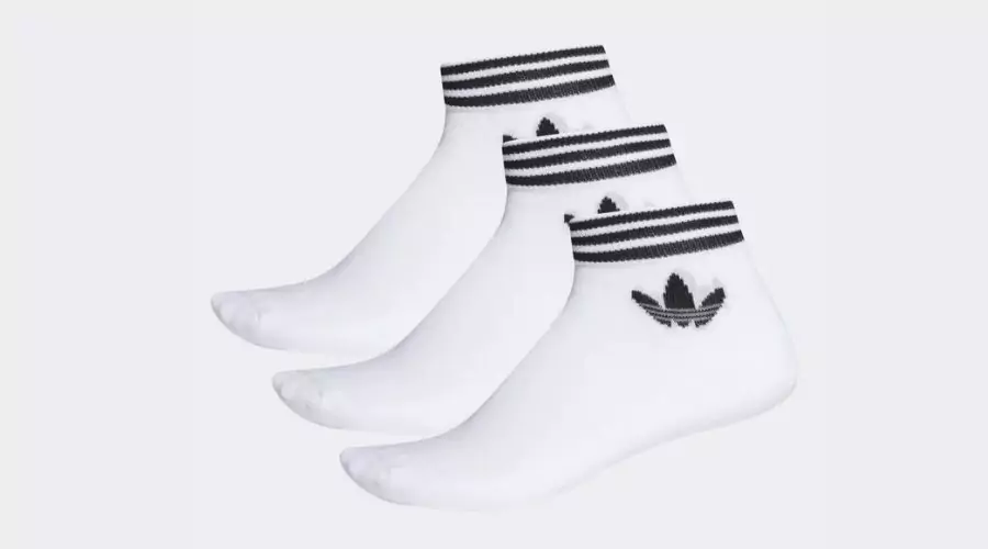 Adidas 3 Pack Sport Quarter Socks