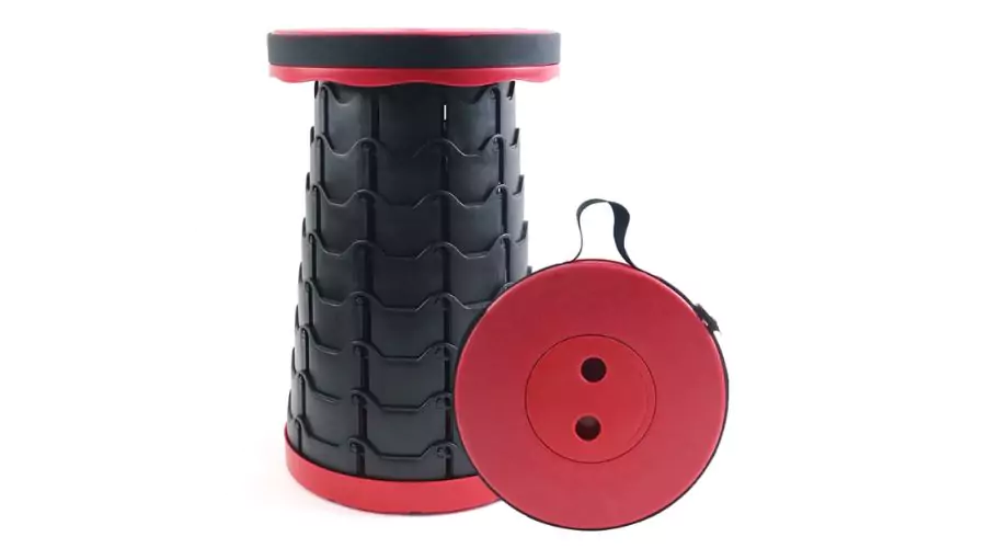 Retractable Round Folding Stools Portable Lightweight for Outdoor Traval Fishing