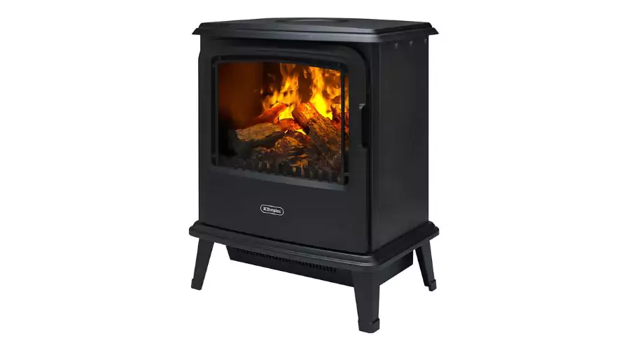 Dimplex BYP20 Bayport 2kW Black Optimyst Electric Fire Stove
