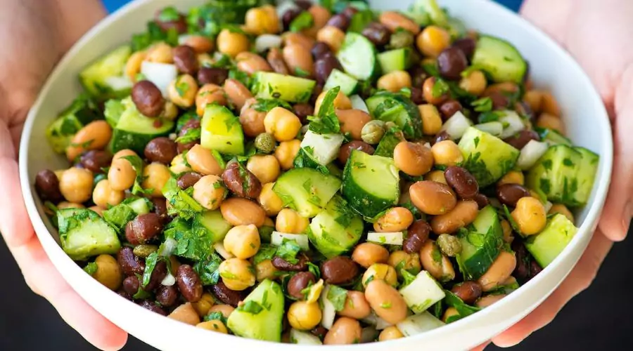Kidney Bean Salad dishes
