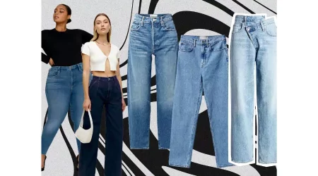 High-Waisted Jeans