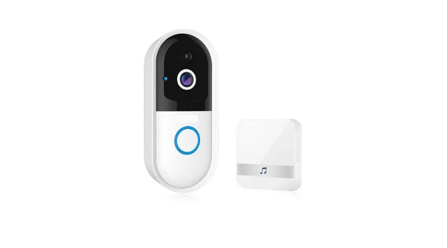 1 Pack, Video Doorbell Wireless Smart Camera Visual Smart Doorbell Wireless Network Camera