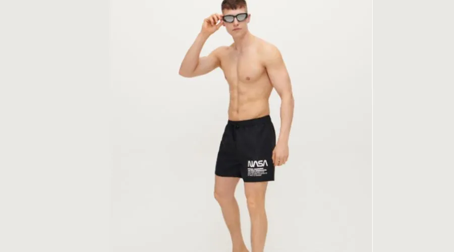 NASA swim shorts