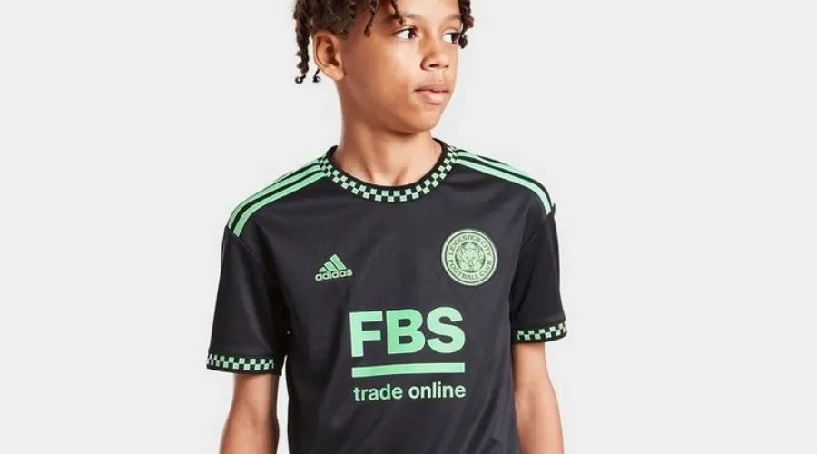 Adidas Leicester City FC 2022 Away Shirt Junior