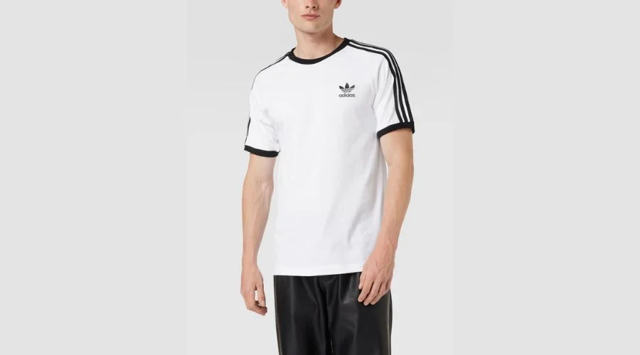 Adidas Originals Raglan sleeve t-shirt in white