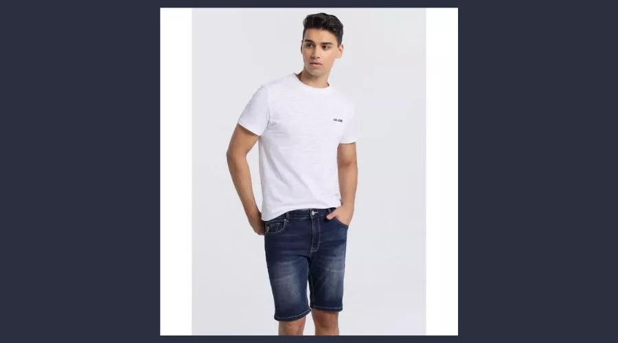 Bermuda Jeans Navy Medium Box