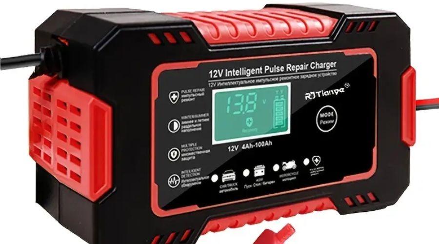 Car Battery Charger, 12V 4Ah-100Ah Smart Battery Trickle Charger