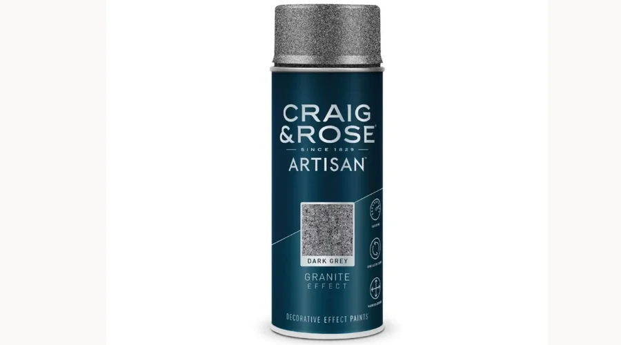 Craig & Rose Artisan Granite Spray Paint - Dark Grey - 400ml