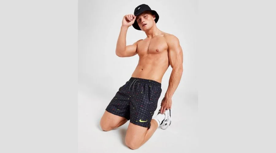Nike All Over Print Swim Shorts