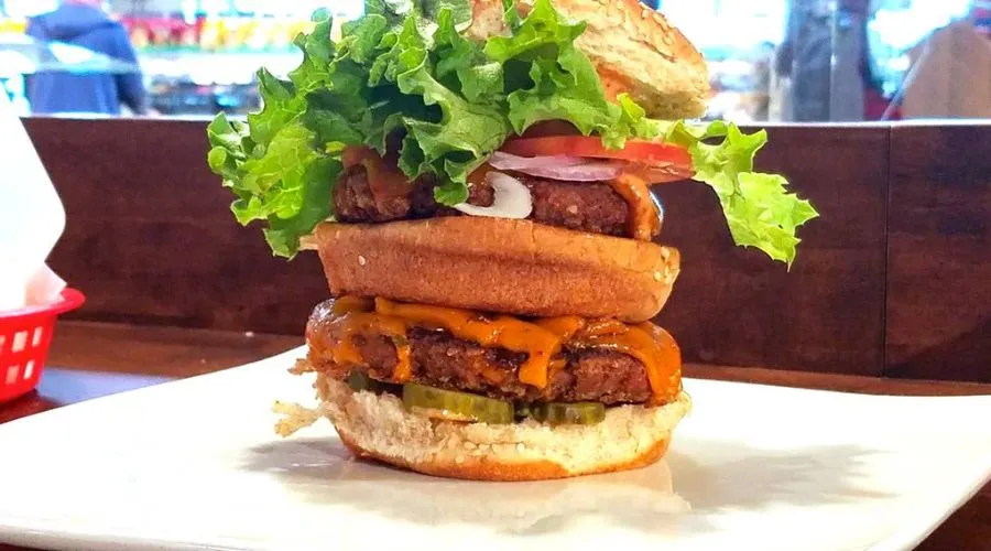 The Vegan Beast Burger