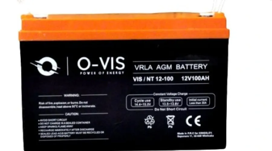 Allegro VRLA 12V 100Ah Sealed Lead-Acid Battery