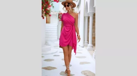 Flaunt Your Unique Style: Embrace Elegance With An Asymmetrical Dress