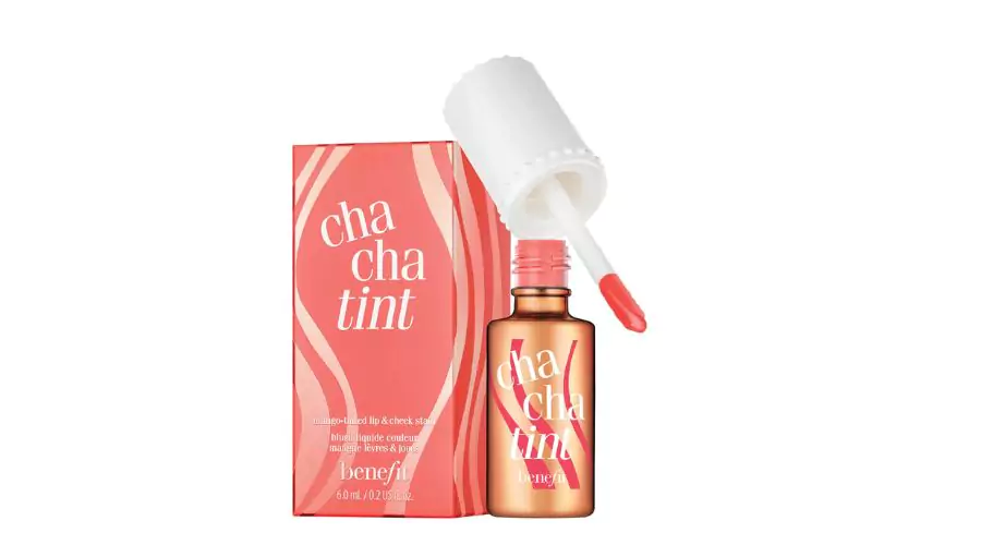 Chacha Tint Mango Tinted Lip & Cheek Stain by Benefit, 6 ml