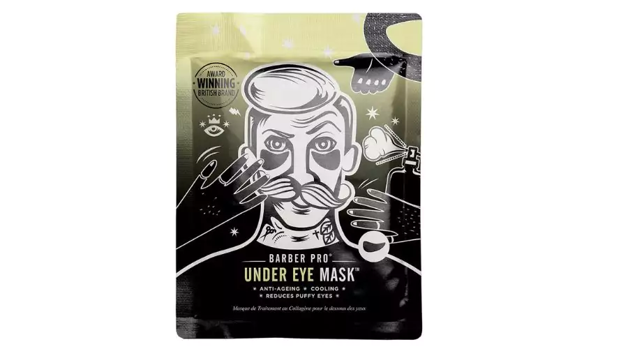BARBER PRO Under Eye Mask with Activated Charcoal 