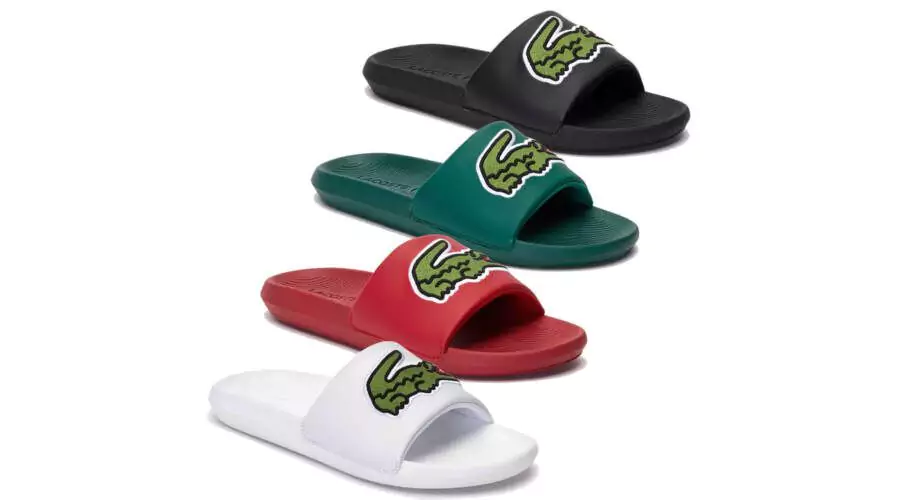 lacoste flip-flops