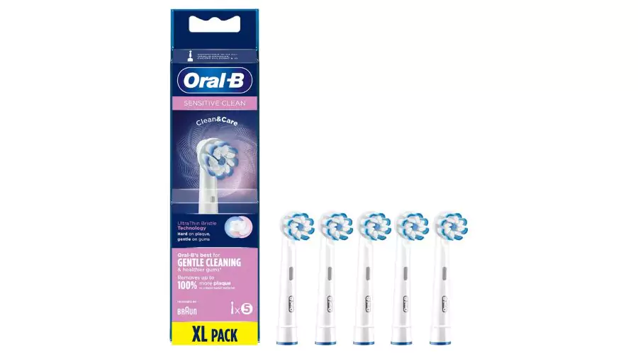 Oral b Sensitive Clean Toothbrush Head
