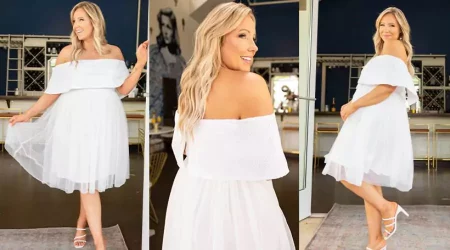 Celebrate In Style: Fashionable Wedding Shower Dresses For The Modern Bride