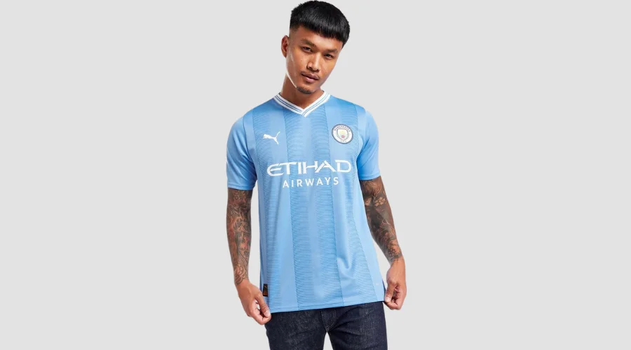 Puma Manchester City FC 2023/24 Haaland #9 Home Shirt Men | feedhour 