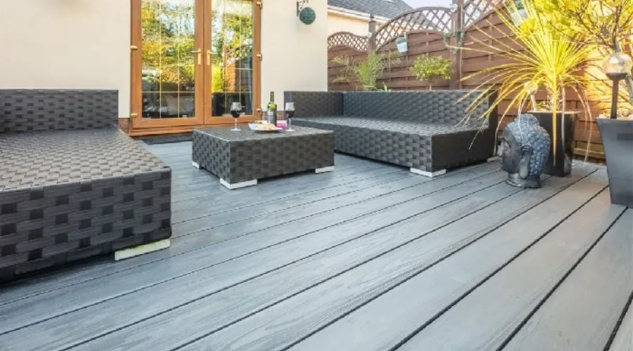 Wide selection of composite decking at Travis Perkins 