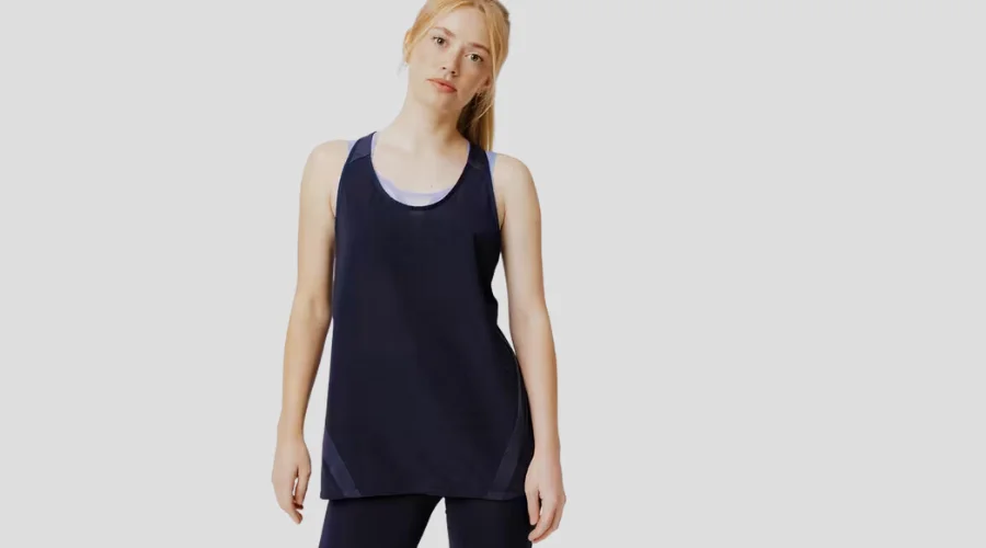 Women's Running Lightweight Tank Top Light - dark blue | feedhour