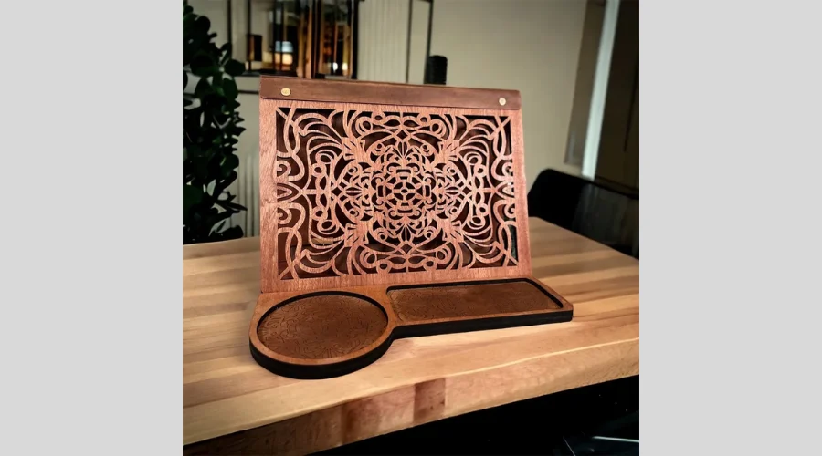 Wooden Book Valet Tray