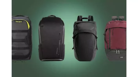 backpacks and gym bags