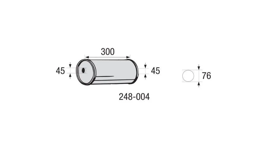 BOSAL 248-004 Sports Exhaust