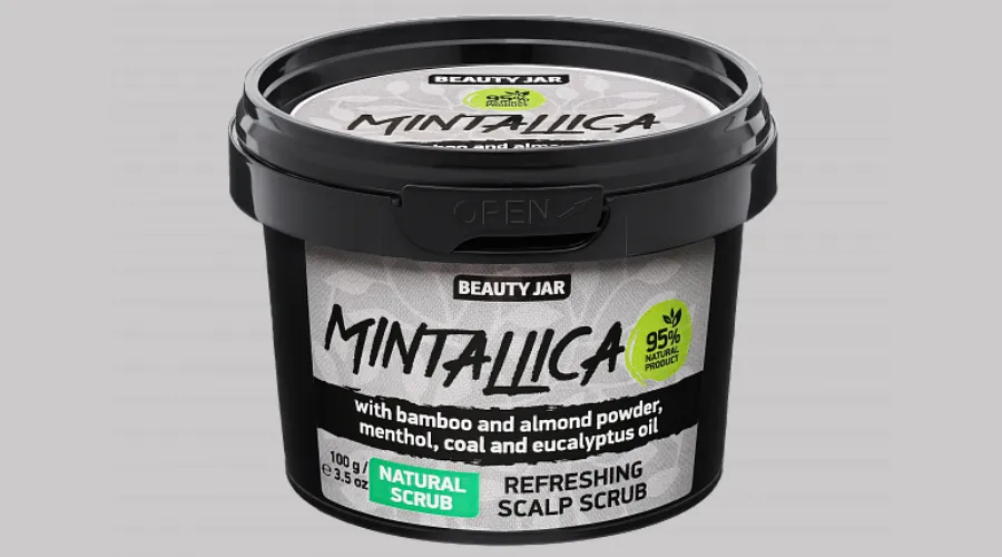 Beauty Jar Mintallica Refreshing Scalp Scrub Cleansing, for the scalp, 100 g | Feedhour