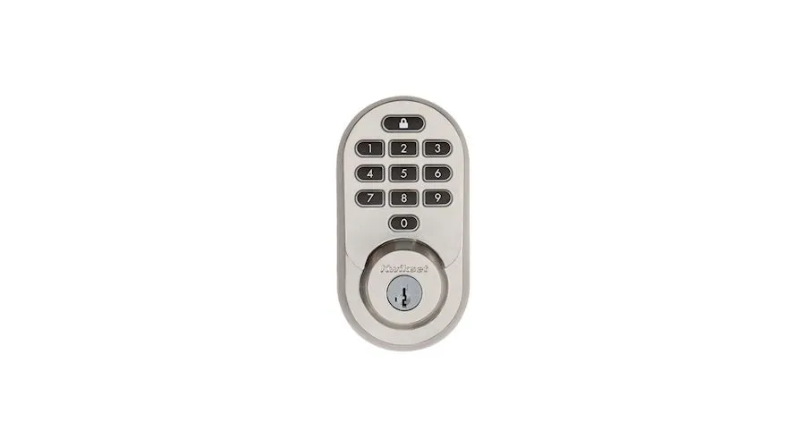 Electronic Lock Keypad Halo with WiFi Nickel Satin
