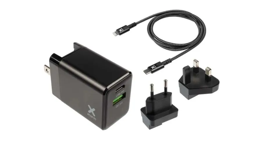 Xtorm XA022U - Travel Fast Charger (20W) + Lightning cable