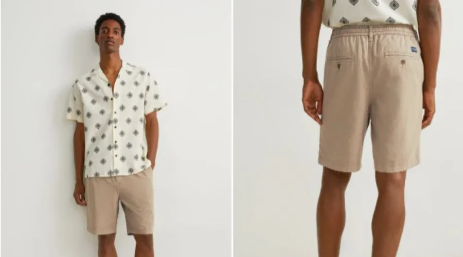 Shorts - linen blend