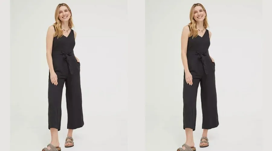 Adеryn linеn blеnd jumpsuit | Feedhour