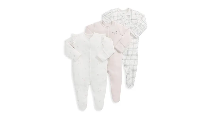 Flock Sleepsuits (3 Pack)