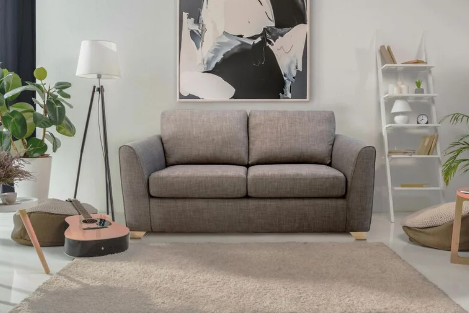 Living Ophеlia fabric 2 sеatеr sofa bеd