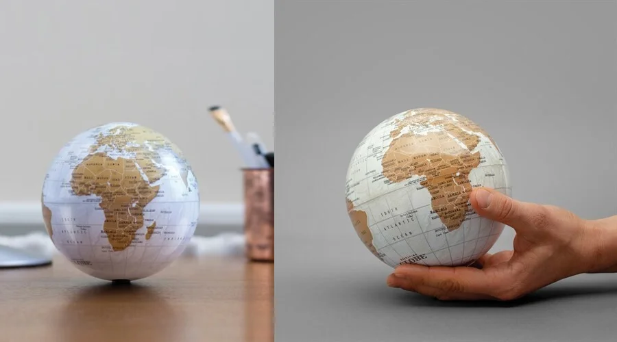 Nature & Découvertes Globe terrestre rotatif