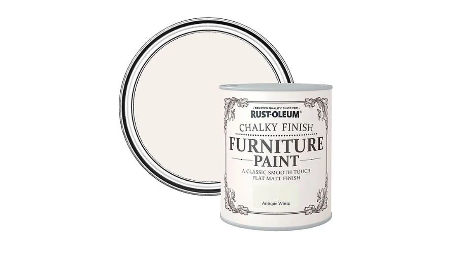 Rust-Olеum Antiquе whitе Flat matt Furniturе paint