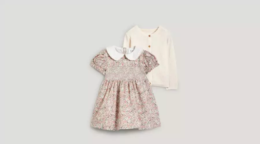 Baby Outfit - 2 Piece Floral Print