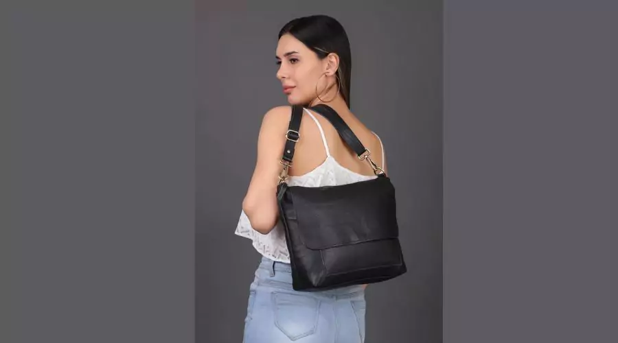BLACK LEATHER CROSSBODY BAG, PERSONALIZED SHOULDER BAG, CUSTOM BAG FOR WOMEN, GIFT FOR HER, TRAVEL BAG CLUTCH WALLET, BIRTHDAY GIFTS