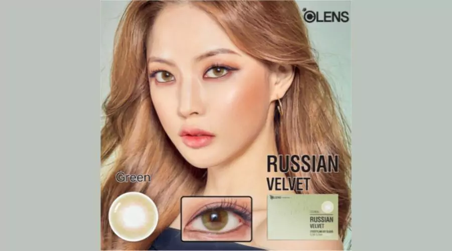 Olens - Russian Velvet 1 Month - Green - 2PIEZAS