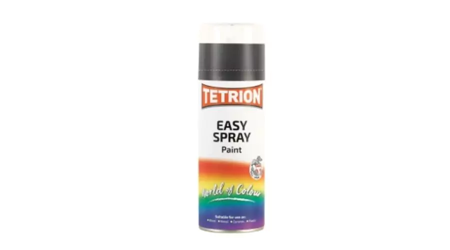 Tetrion Tetrosyl Easy Spray Paint Gloss Black 400ml