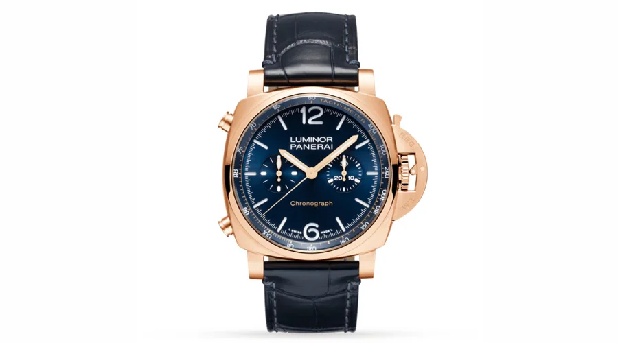 A symphony of style and function: Luminor Chrono Goldtech Blu Notte