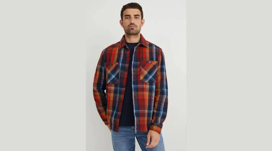 Shirt Jacket- Check