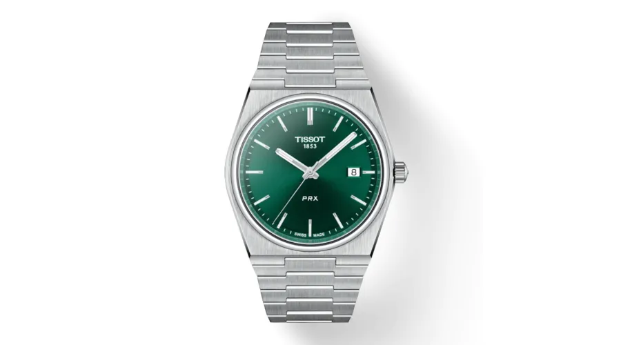 T-Classic PRX 40mm mens watch green