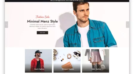 Fashion Website Template