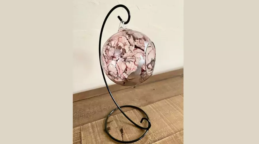 Hanging Glass Tea Light Holder