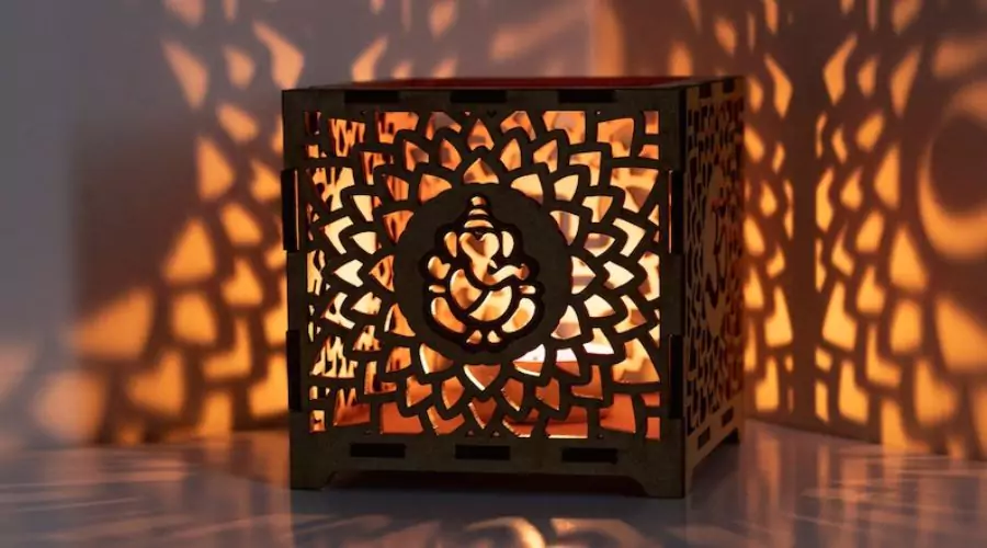 Personalized Wooden Lantern Box