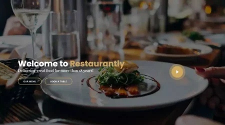 Restaurant Web Design Template